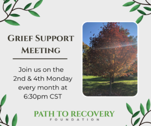 Forever in Our Hearts (Grief Support Group) @ PATH to Recovery Foundation